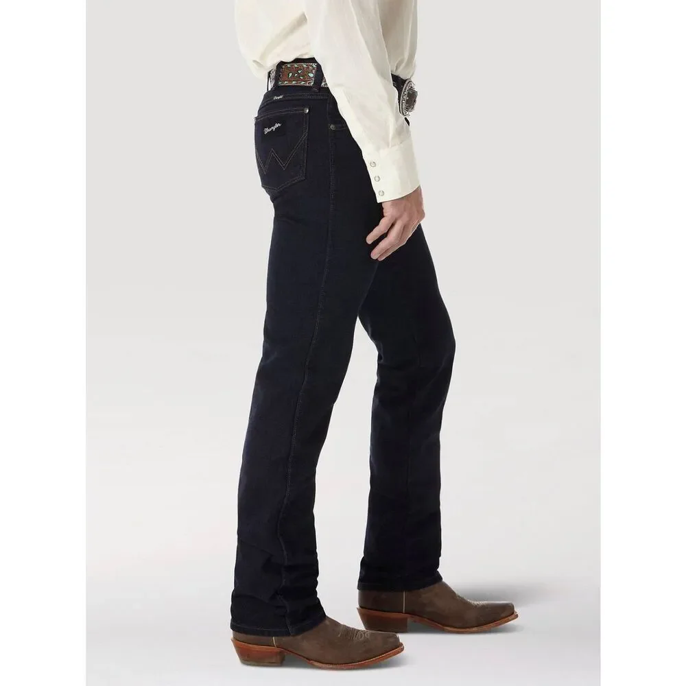 Wrangler Cowboy Cut Silver Edition Slim Fit Jeans 36x30 10933SEDD Dark Denim